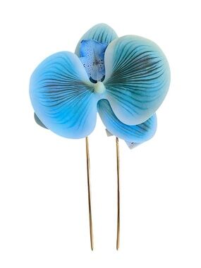 Blue Orchid Hair Pin from Anthropologie